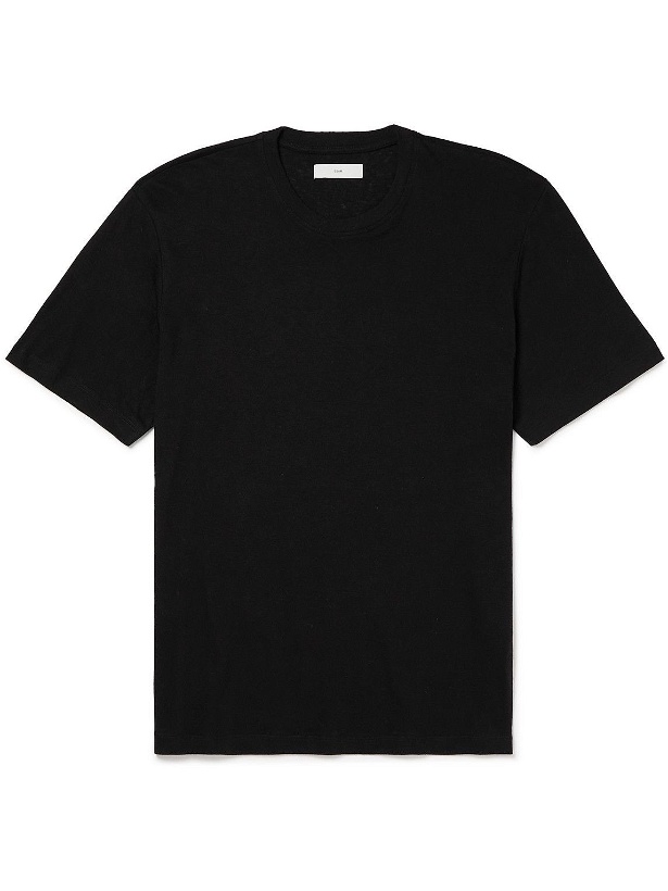 Photo: SSAM - Luca Cashmere and Cotton-Blend Jersey T-Shirt - Black