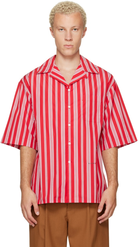 Photo: Marni Red Striped Shirt