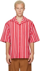 Marni Red Striped Shirt