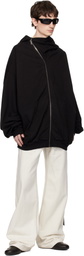Rick Owens DRKSHDW Black Temple Mountain Hun Hoodie