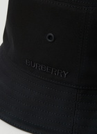 Burberry - Logo Embroidery Bucket Hat in Black