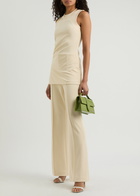 Day Birger ET Mikkelsen Wagner Stretch-jersey Trousers Cream