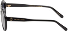 Marc Jacobs Black Oval Sunglasses
