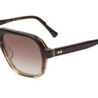 Oscar Deen Fraser Sunglasses in Mocha/Chocolate Brown 