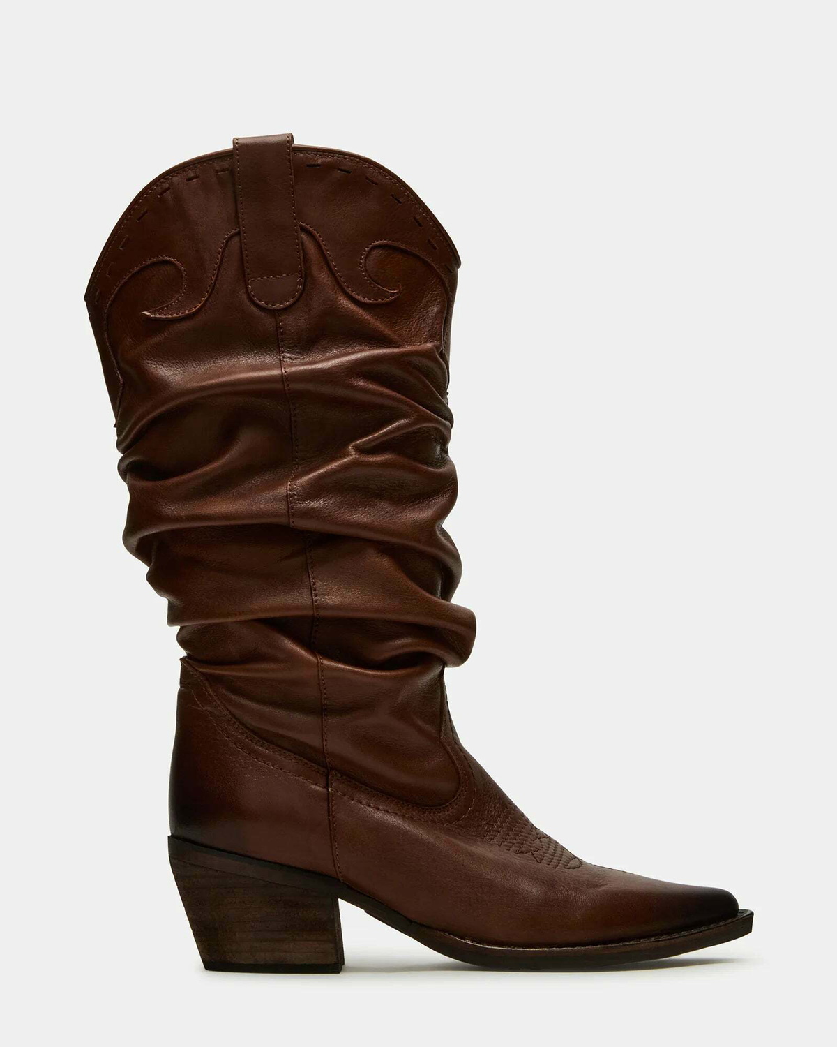 Steve Madden Stage Boots in Brown