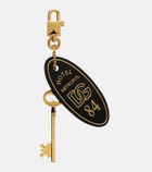 Dolce&Gabbana Leather-trimmed bag charm