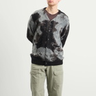 Manastash Men's Blurry Jaquard Cardigan in Black