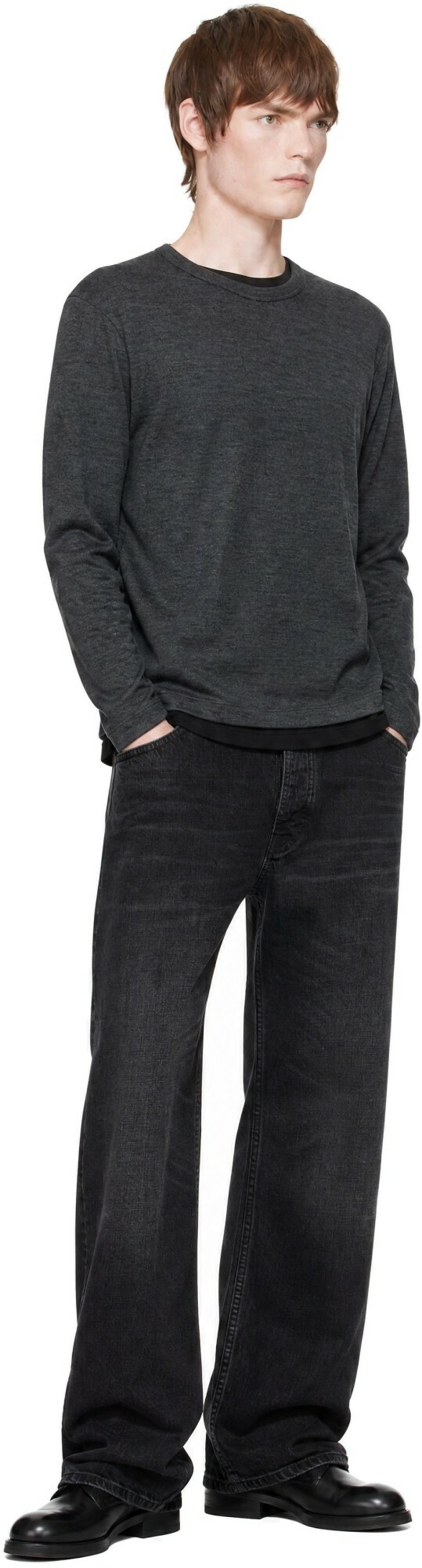 Nudie Jeans Black Loud Larry Jeans