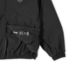 Neighborhood Men's Poly Stand Track Jacket in Black