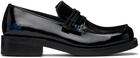 ADER error Black Leather Loafers