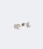 Giorgio Armani Silver cufflinks with crystals