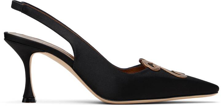 Photo: Manolo Blahnik Black Durbar Heels