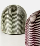 Missoni Ziggy velvet pouf