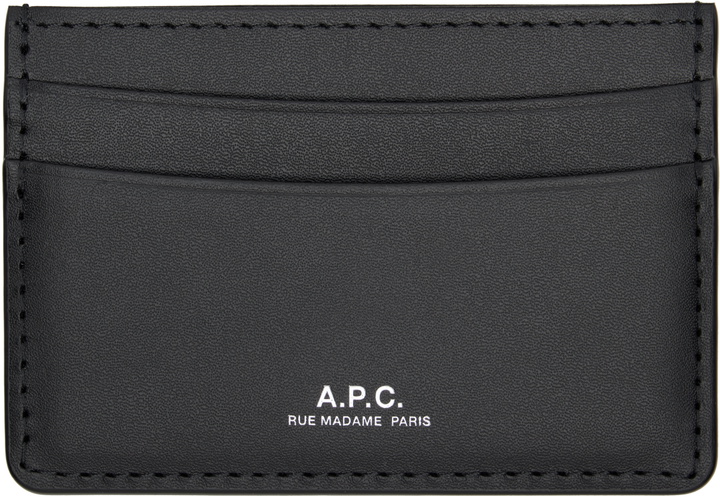 Photo: A.P.C. Black Andre Card Holder
