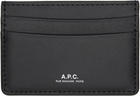 A.P.C. Black Andre Card Holder