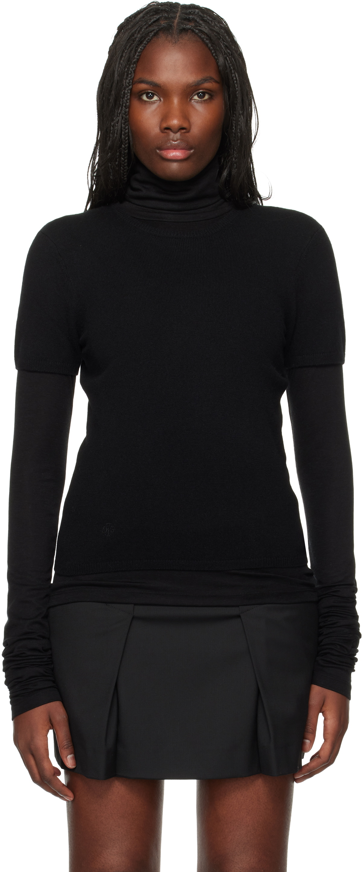 The Garment Black Como Knit Sweater