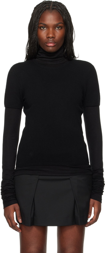 Photo: The Garment Black Como Knit Sweater