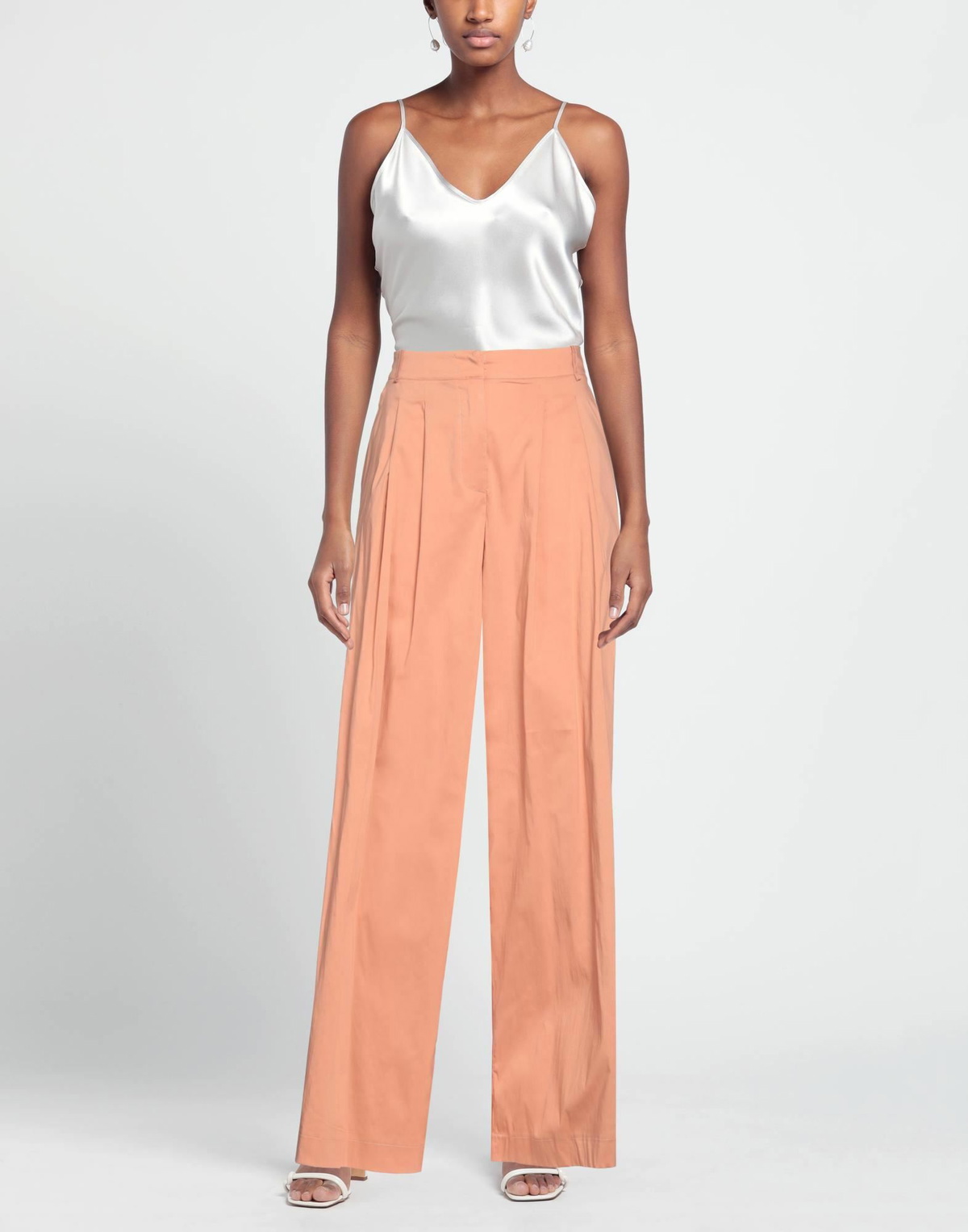 Jijil Womens Pants in Salmon pink