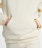 Balenciaga Logo cotton fleece hoodie