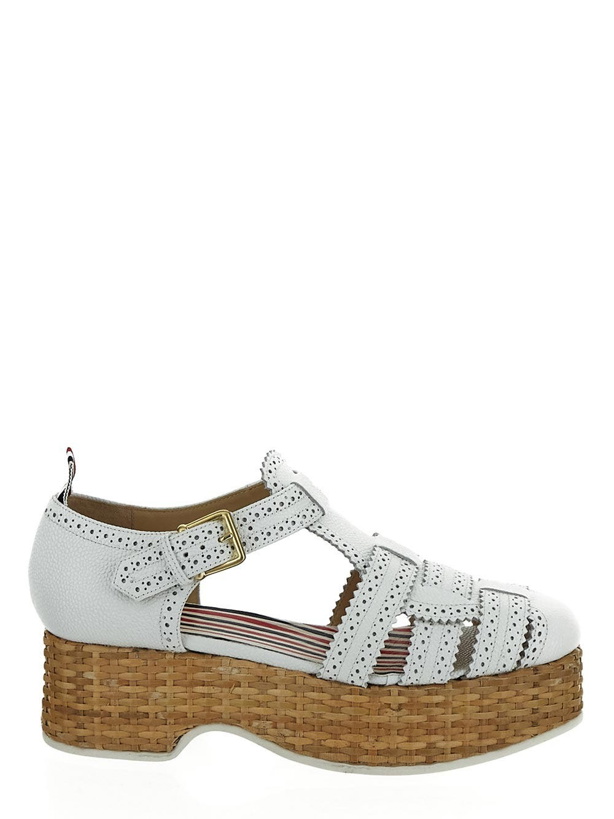 Photo: Thom Browne Pebble Grain Fisherman Sandal Clog