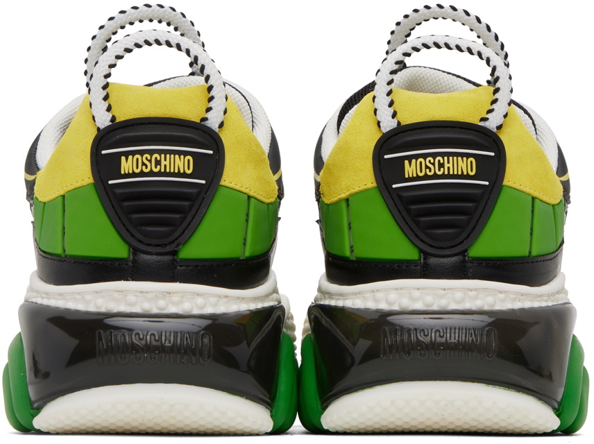 Moschino Multicolor Bubble Teddy Sneakers Moschino
