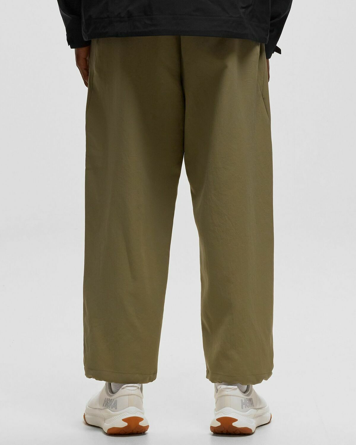 Goldwin Wide Ankle Easy Pants Green Casual Pants Goldwin