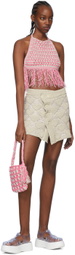 Marco Rambaldi SSENSE Exclusive Pink Cotton Tank Top