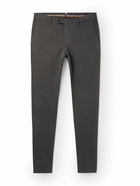 Loro Piana - Straight-Leg Stretch-Cotton Trousers - Gray