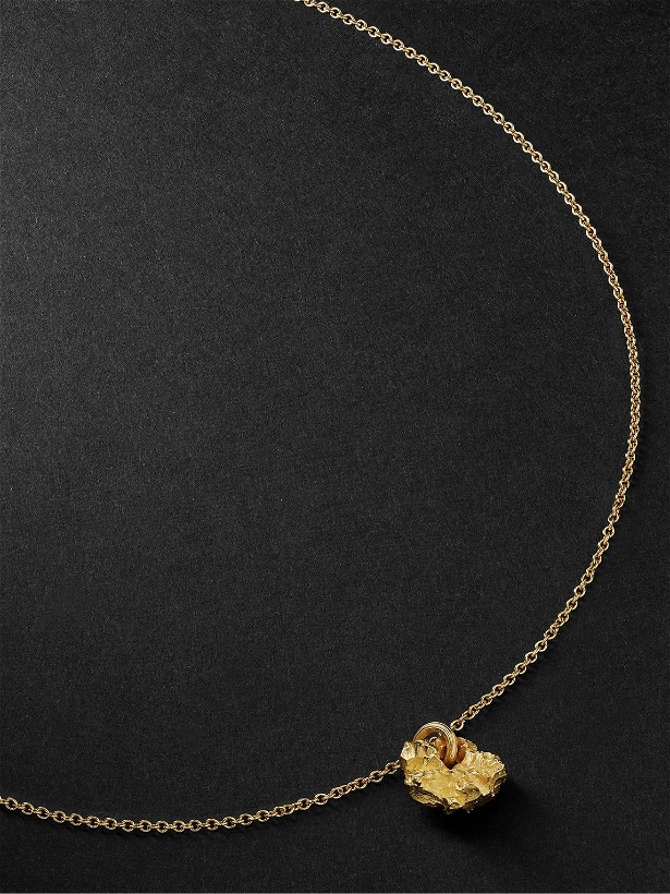 Photo: Elhanati - Rock Small Gold Necklace