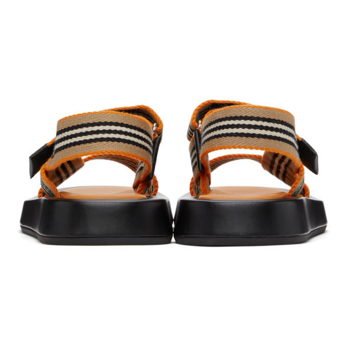 Burberry sandals outlet kids orange