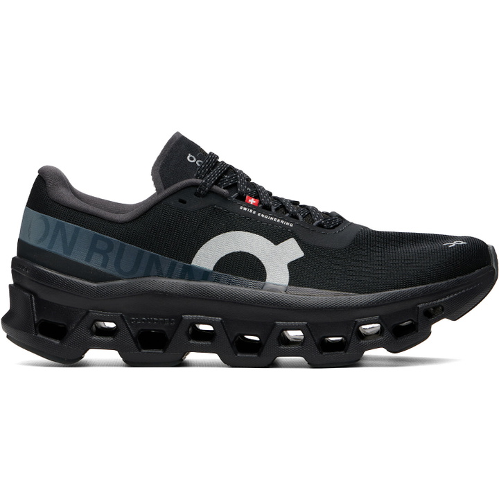 Photo: On Black Cloudmonster 1 Sneakers