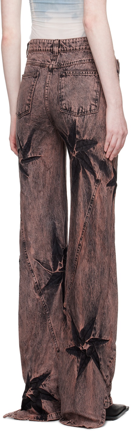 Masha Popova SSENSE Exclusive Brown Jeans