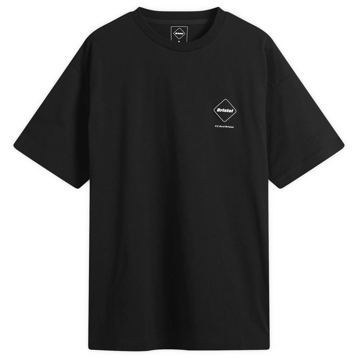 F.C. Real Bristol Men's Authentic Logo T-Shirt in Black F.C. Real