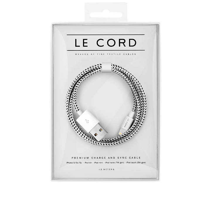 Photo: Le Cord Crouwel 1.2m Lightning Cable