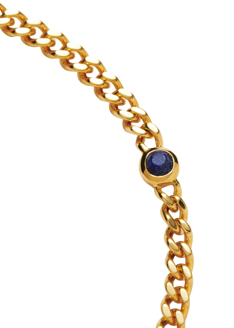 Missoma September Birthstone 18kt Gold Vermeil Bracelet - One Size