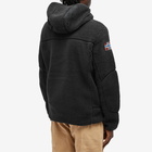 Napapijri Men's Yupik Curly Fleece Jacket in Black