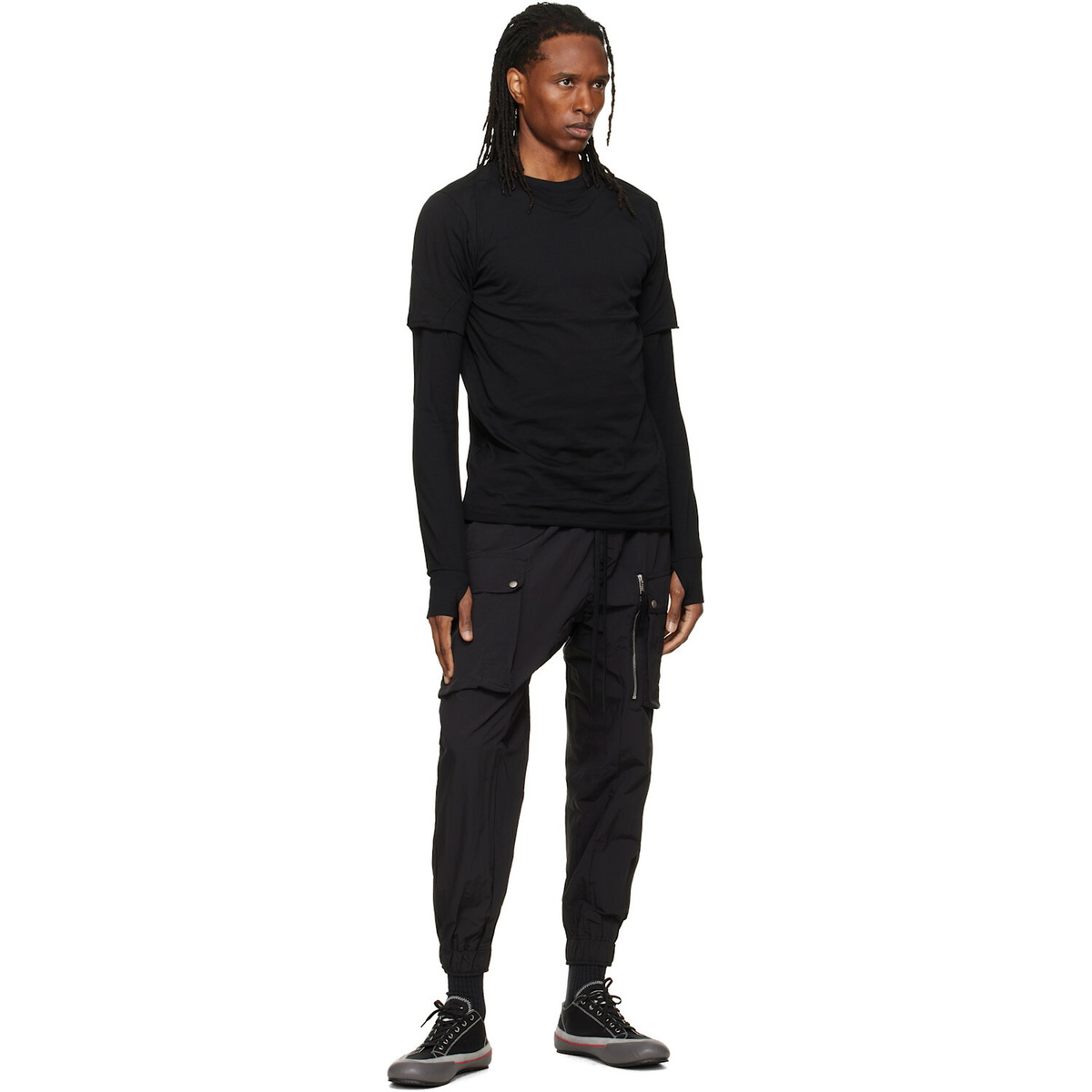 thom/krom Black TS 986 T-shirt