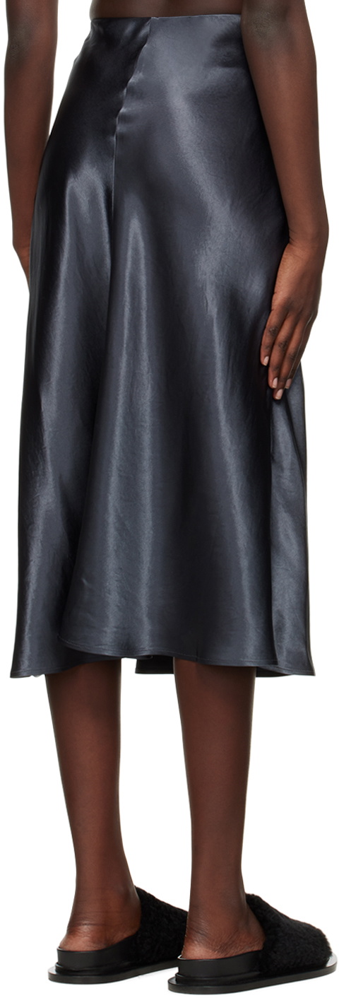 Max Mara Leisure Gray Coimbra Midi Skirt