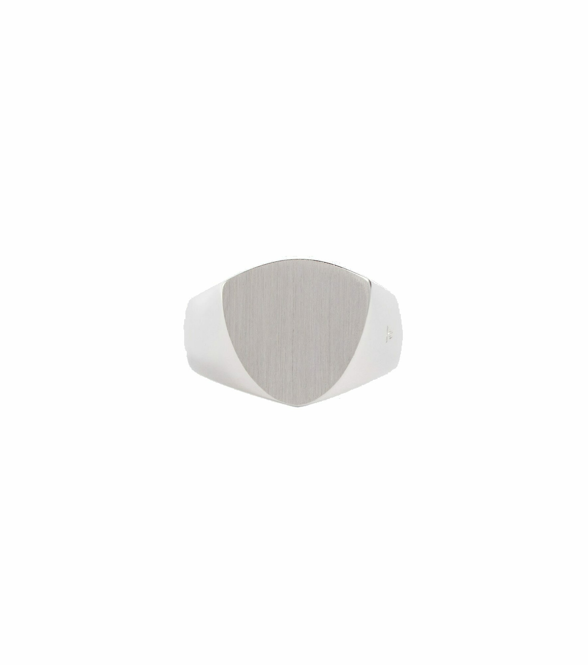 Tom Wood - Shield Satin sterling silver ring Tom Wood