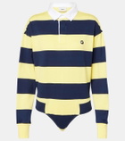 Coperni Striped cotton bodysuit