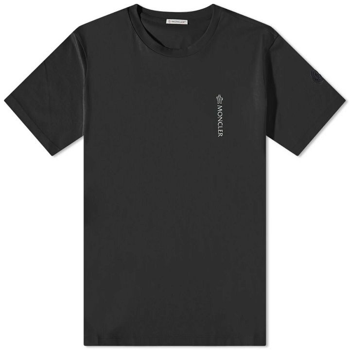 Photo: Moncler Men's Small Logo T-Shirt in Black
