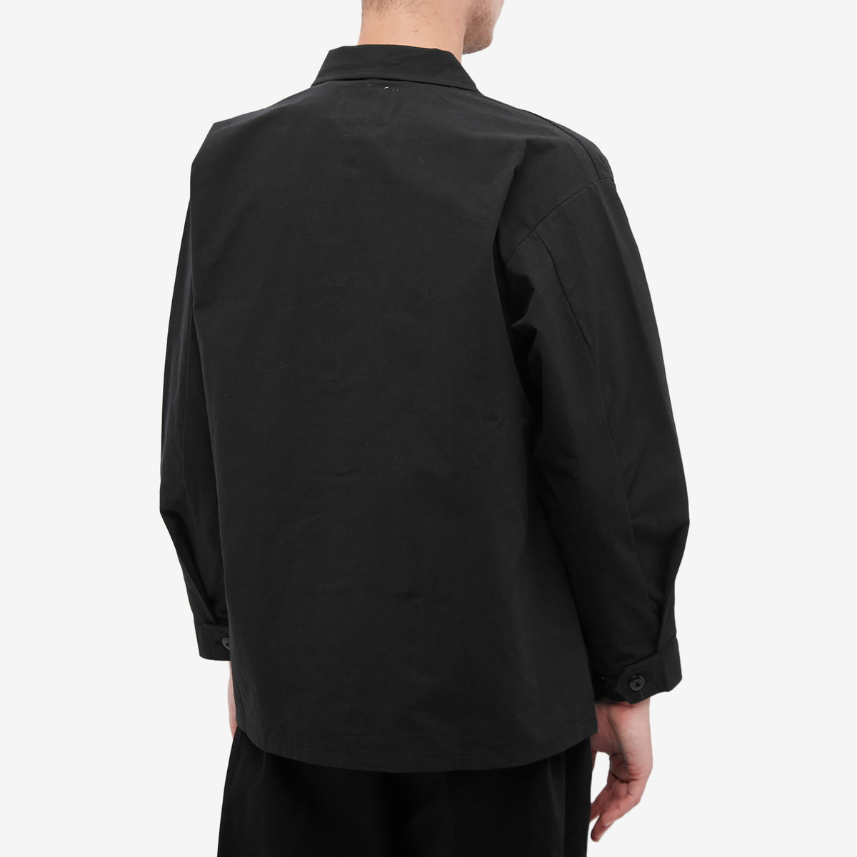 WTAPS Men's 9 4 Pocket Shirt Jacket in Black WTAPS