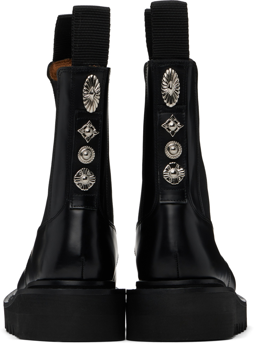 Toga Pulla SSENSE Exclusive Black Chelsea Boots
