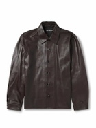 Our Legacy - Welding Leather Shirt - Brown
