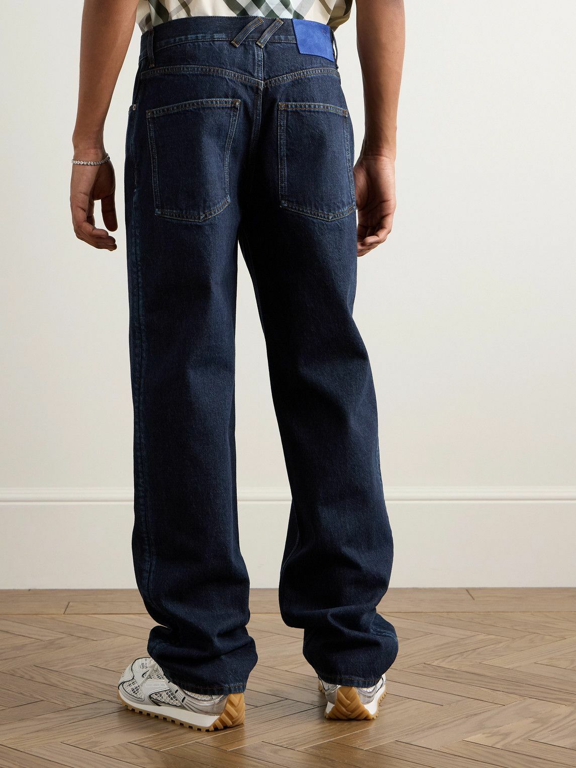 Burberry Men Turn Up Jeans Mid Blue main image 0