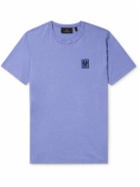 Belstaff - Logo-Appliquéd Cotton-Jersey T-Shirt - Purple
