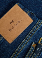PS Paul Smith Relaxed Tapered-leg Denim Jeans Mid Blu