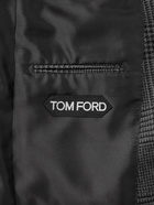 TOM FORD - Shelton Slim-Fit Prince of Wales Checked Wool Suit Jacket - Gray