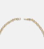 FoundRae Lovestruck Commitment 18kt gold pendant necklace with diamonds