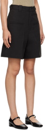 Fax Copy Express Black Casual Shorts
